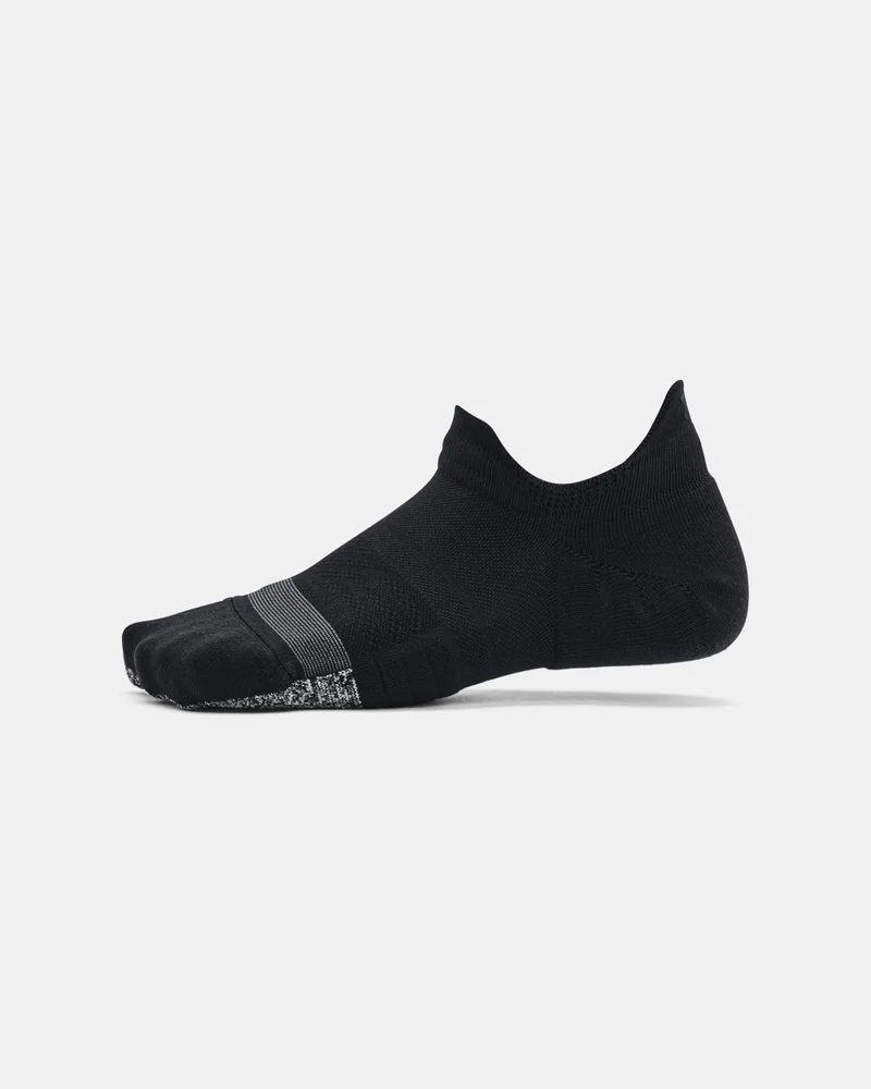 Under Armour Black Women's UA Breathe No-Show Tab Socks (2-Pack) for Women | Best Price UAE